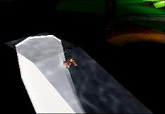 Inside the beaver's house... doesn't look like much!