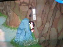 Check out that mysterious blue corner