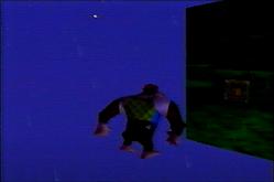 Now you're outside of the world... freaky.