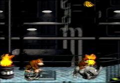 Note how both characters are being controlled. And, Diddy's going through the oil drum.