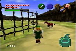 Epona running into a gate for no apparent reason