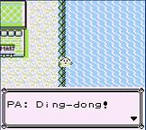 The PA's talking even though I'm not in Safari Zone...