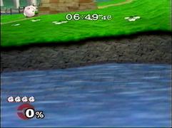 Why is Jigglypuff so far up on the screen?