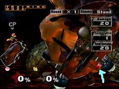 Go through this place when the platform isn't moving