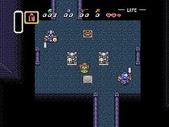 Super Link! (holding an invisible pot)