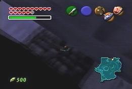 Falling through the ground