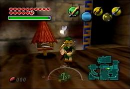 What is Link holding? Hmm...