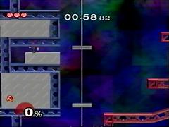 Mario's head through the roof