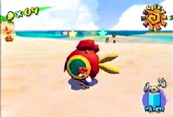 Walking through the duck thing