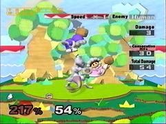 Nana's stuck to Mewtwo, Popo's stuck in the air