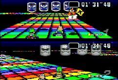 They're shaking in Rainbow Road. It's hard to tell in the pic.