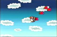 In the middle of nowhere with glitchy Huffin Puffins following you