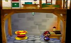 Boo going through the floor.