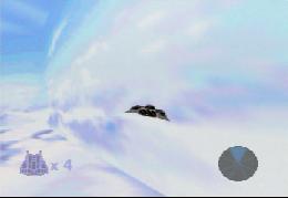 From this view you can see the box of sky images that surround the world