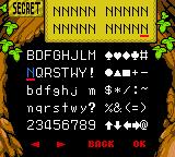 This is how you enter the secret