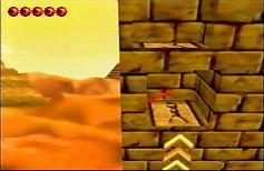 Fred going through the wall