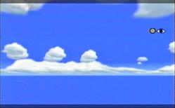 Here's the quick shot of the sky and the water