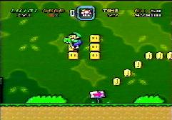 Standing on on rotating block... being in front of the other two